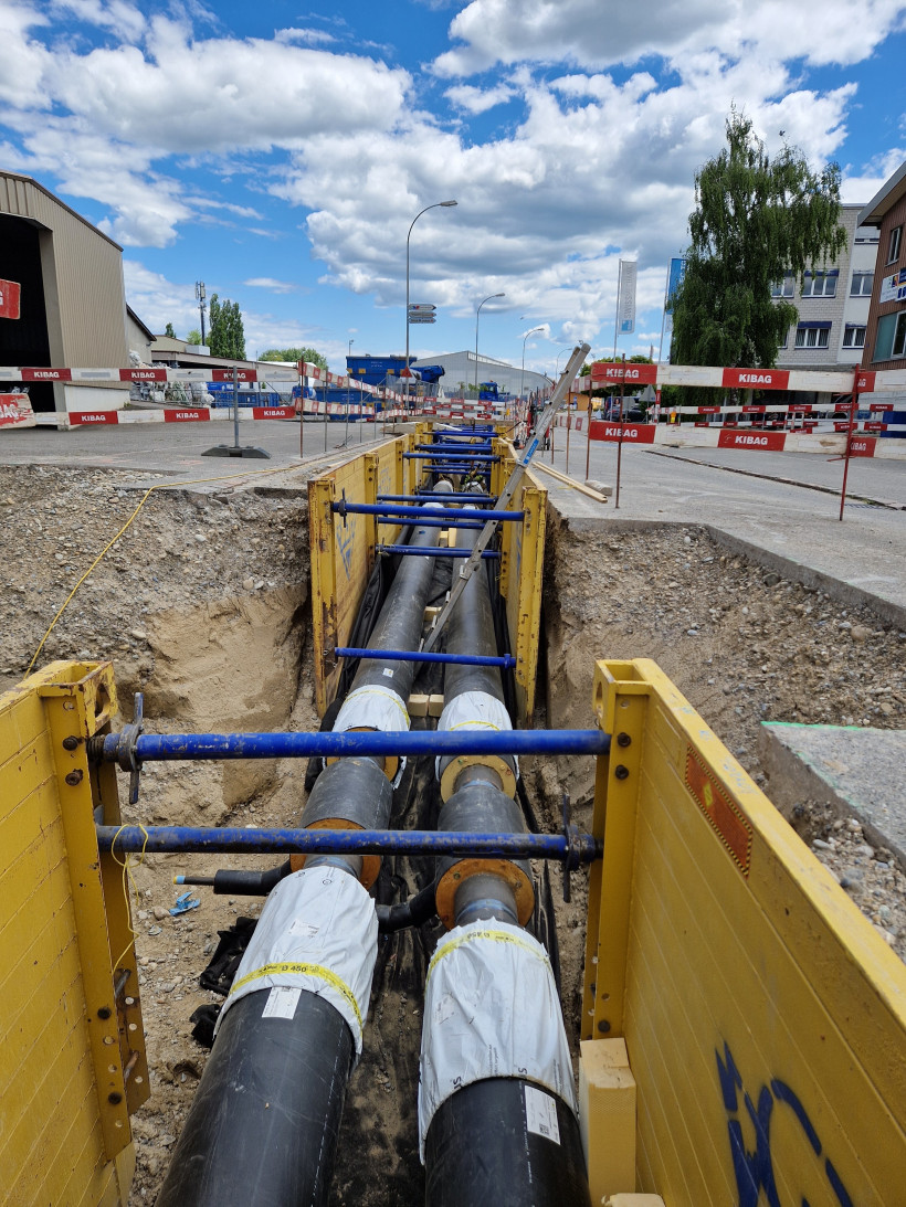 Grossbaustelle vor unserer Haustüre